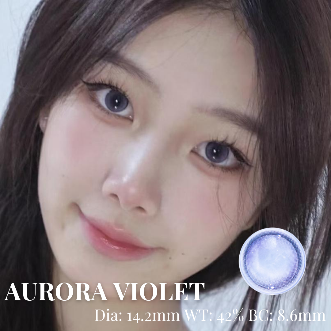 【AURORA VIOLET】月抛美瞳 2片