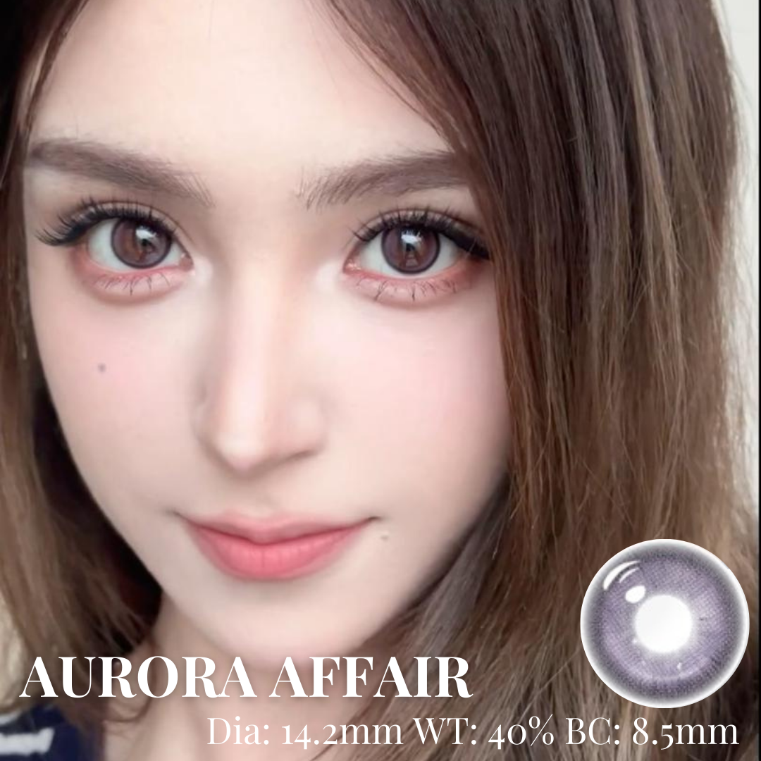 【AURORA AFFAIR】Monthly Color Con 2pcs