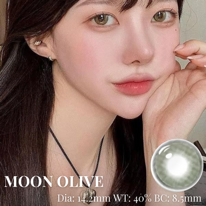 【MOON OLIVE】tiahou Monthly Color Con 2pcs