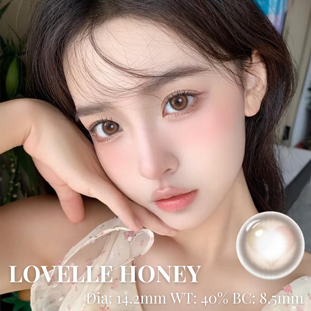 【LOVELLE HONEY】月抛美瞳 2片