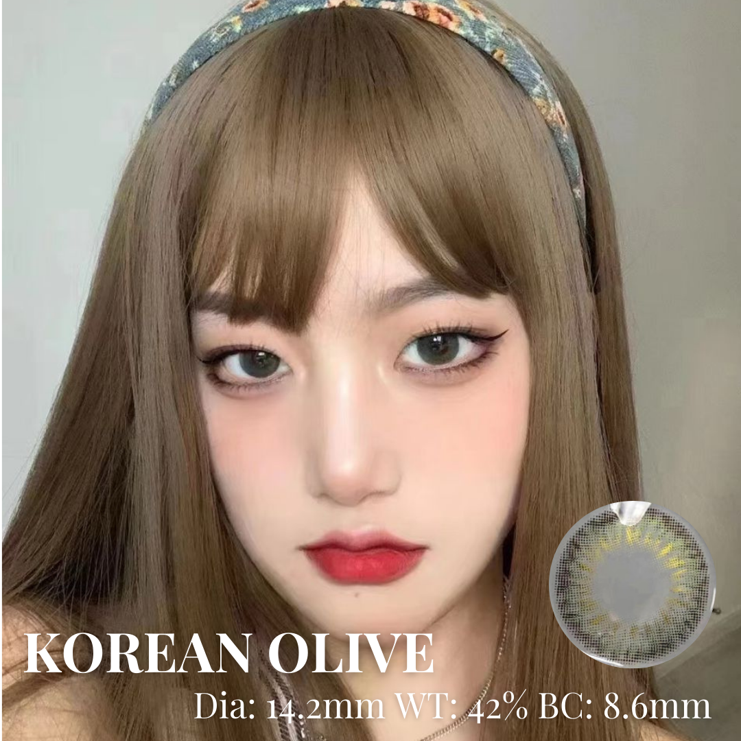 【KOREAN OLIVE】Monthly Color Con 2pcs