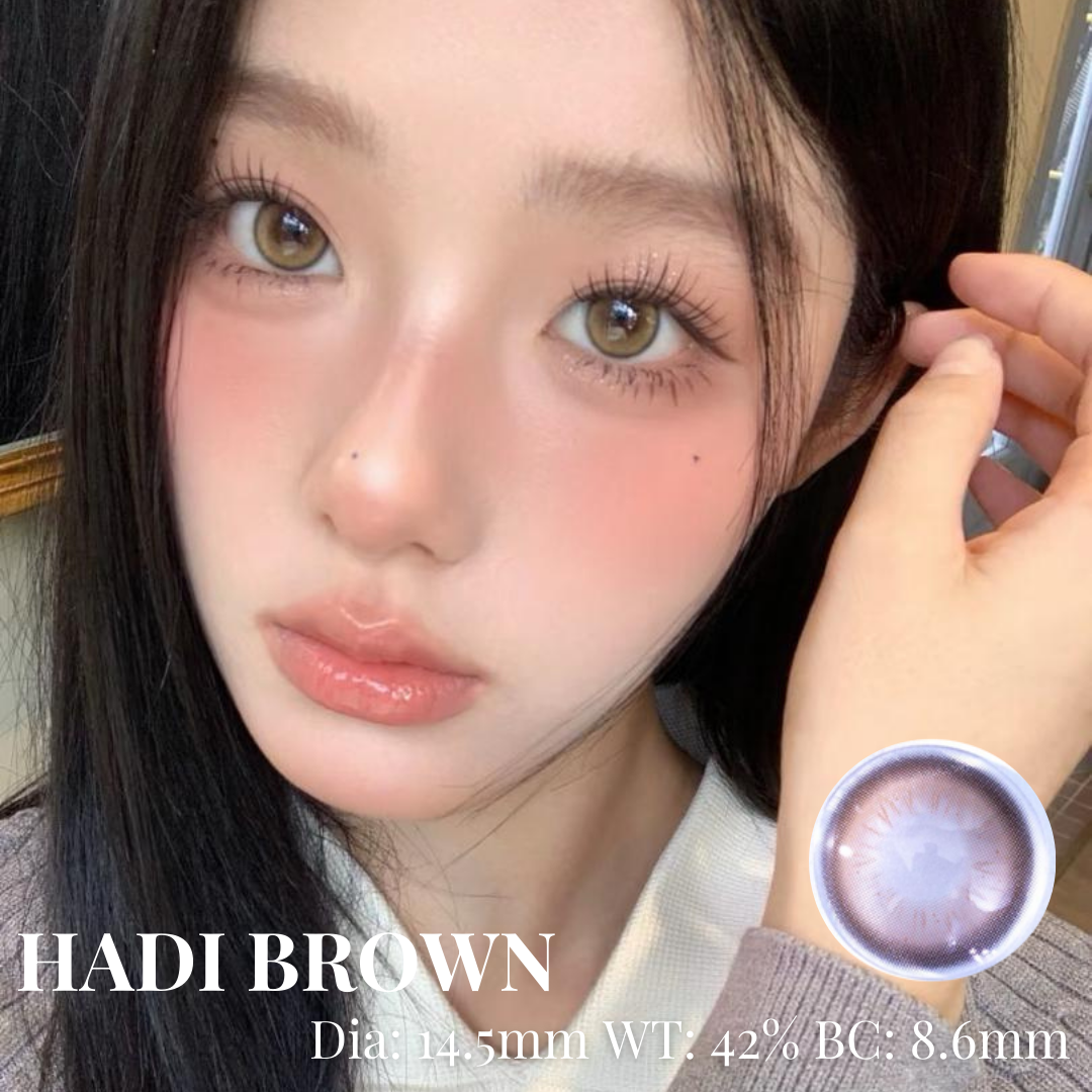 【HADI BROWN】月抛美瞳 2片