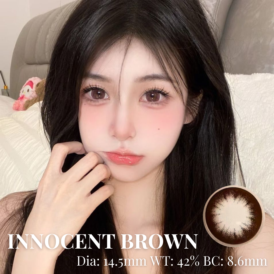 【INNOCENT BROWN】月抛美瞳2片