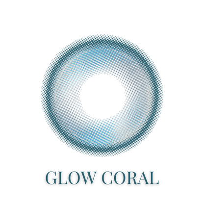 【GLOW CORAL】TiaHou Monthly Color Con 2pcs
