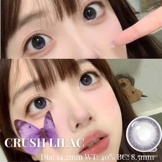 【CRUSH LILAC】Monthly Color Con 2pcs