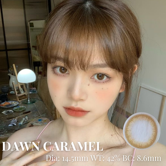 【DAWN CARAMEL】Monthly Color Con 2pcs