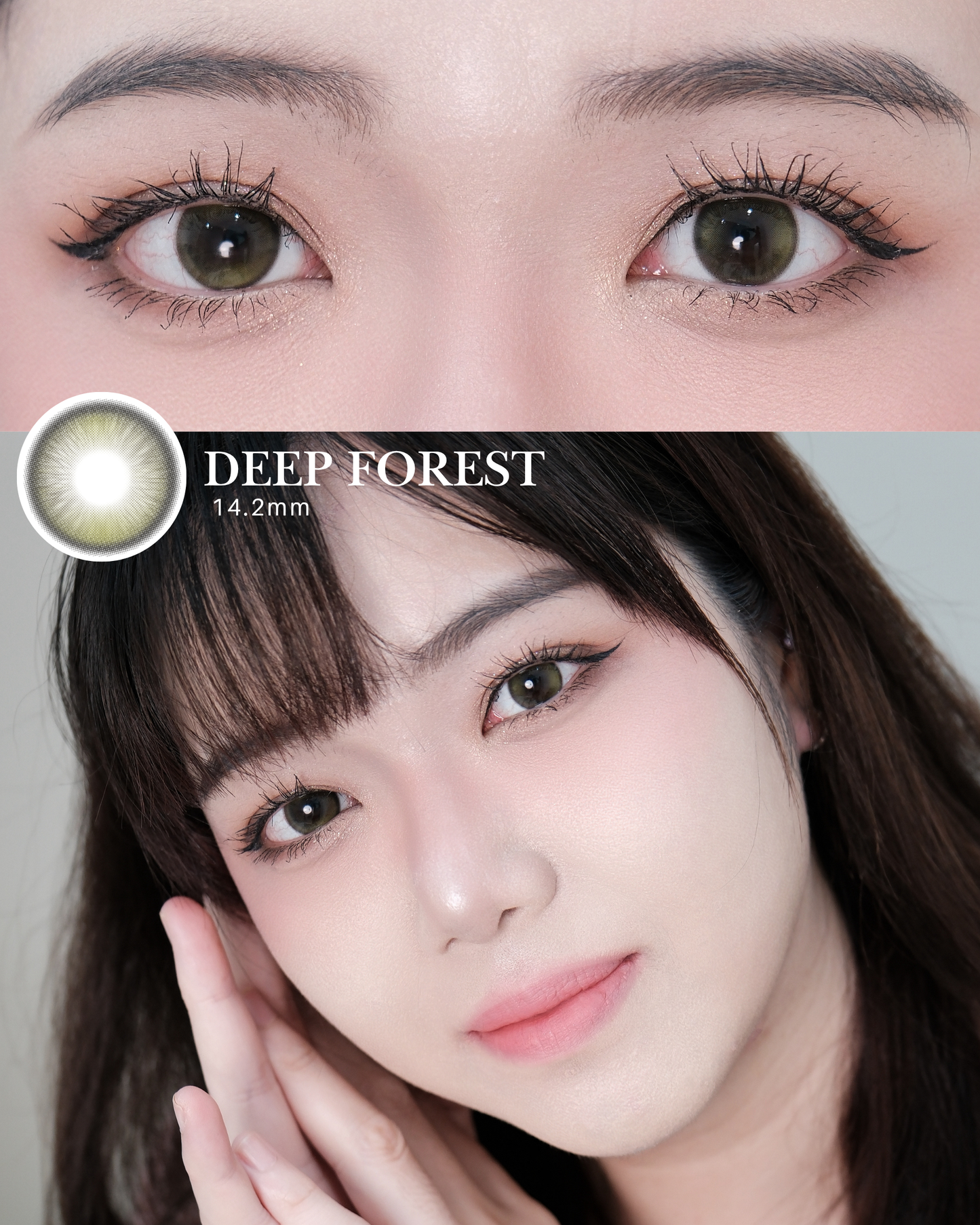 【DEEP FOREST】Outlens 3-Months Color Con 2pcs
