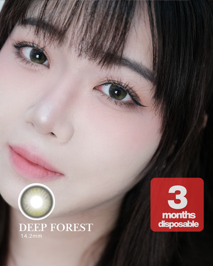 【DEEP FOREST】Outlens 3-Months Color Con 2pcs